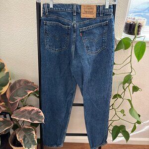 Vintage Orange Tab 960 Loose Fit Straight Leg Levi Jeans Size 8 Reg (28)